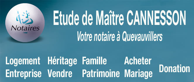 Agence Etude de Maitre Cannesson  Quevauvillers