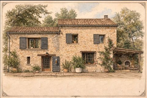   Maison proven�ale du XIXe si�cle sur 14000 m� Maison - 5 pi�ce(s) - 100 m�