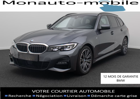 BMW S&eacute;rie 3 Touring 318d 150 ch BVA8 M Sport 2022 occasion Lyon 69006