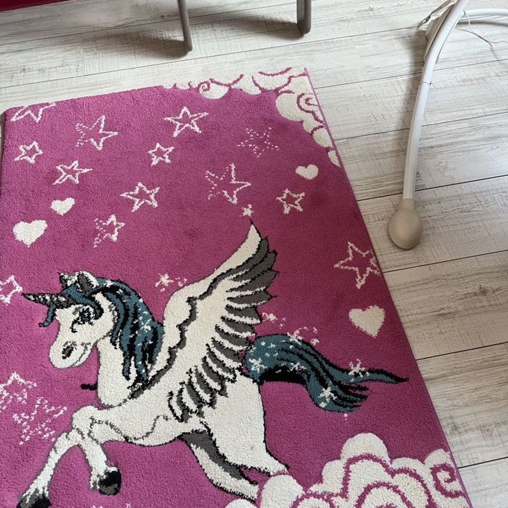 Tapis licorne Décoration