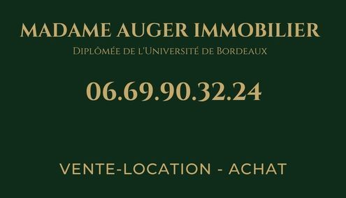MADAME AUGER IMMOBILIER - VENTE-LOCATION-ACHAT-VIAGER, VENTE-LOCATION-ACHAT-VIAGER 64