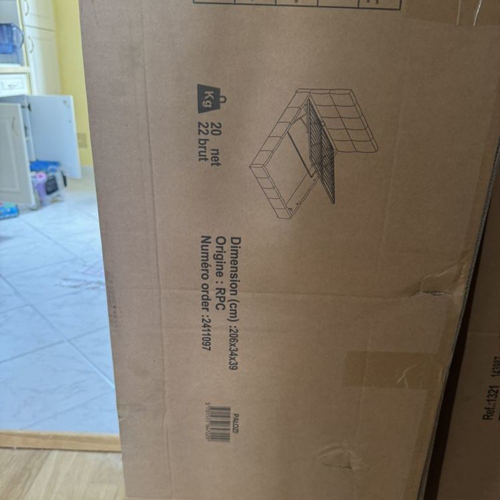 Lit double coffre 160x200 rev&ecirc;tement doux beige Meubles