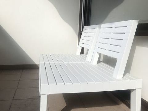 Banc deux places balcon ou jardin 40 Annemasse (74)