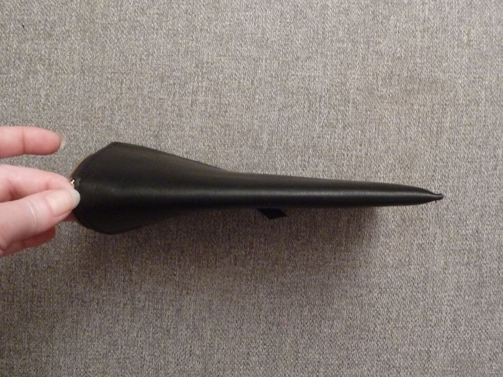 Pochette/ Etui &agrave; Lunettes Simili Cuir Noir-Quay Australia Maroquinerie