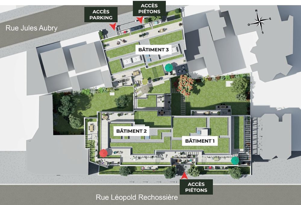 Appartements neufs   Aubervilliers (93300)