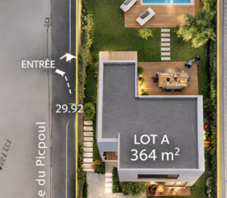  Terrain � vendre 364 m�