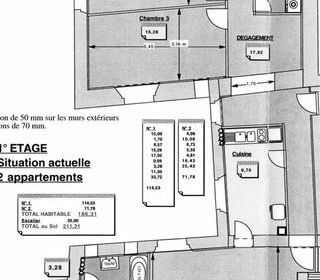  Appartement � louer 7 pi�ces 115 m�