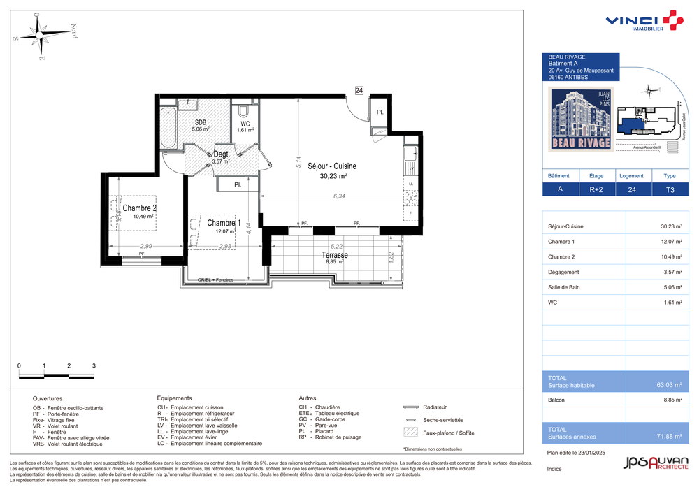 Appartements neufs   Antibes (06600)