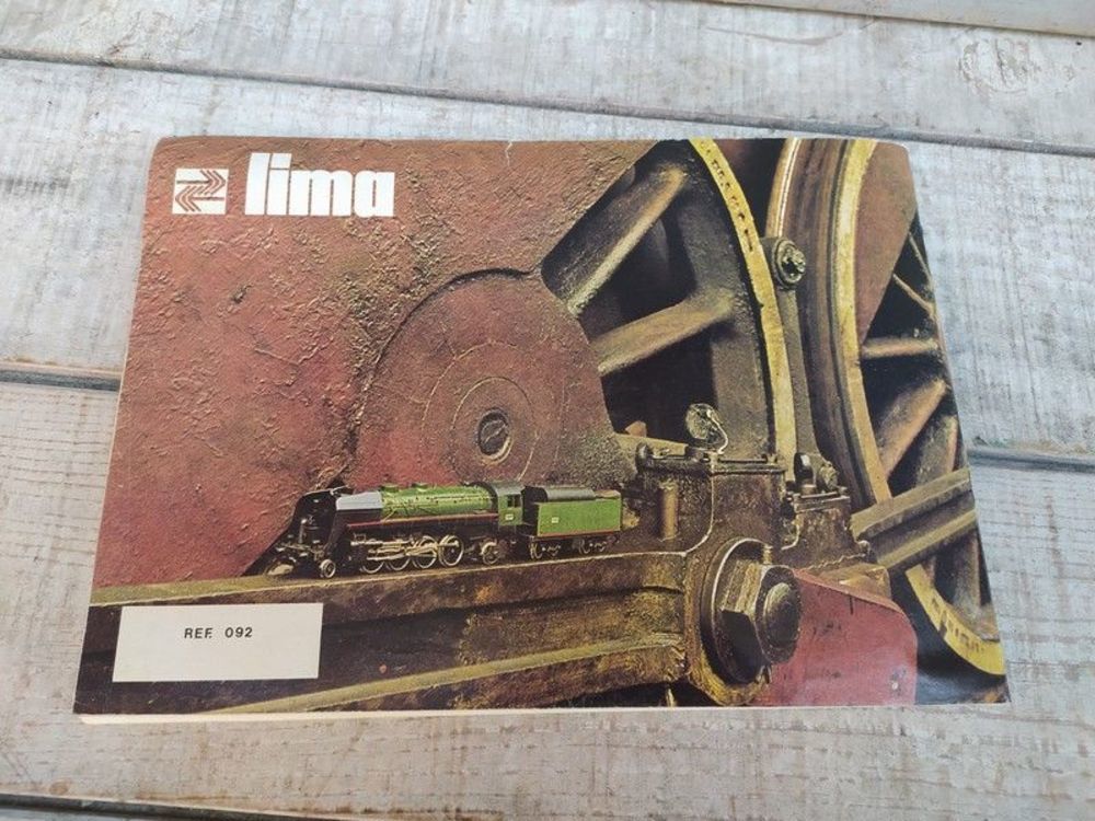 Catalogue G&eacute;n&eacute;ral Trains Lima 1976 / Jouet locomotive Gare 