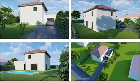   Maison de construction neuve + terrain � Sermerieu Maison - 4 pi�ce(s) - 90 m�