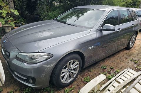BMW S&eacute;rie 5 Touring 520d 184 ch Luxury 2014 occasion Annemasse 74100