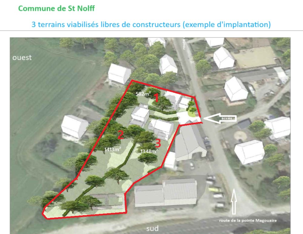 Terrains � batir   Saint-Nolff (56250)