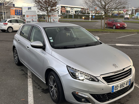 Peugeot 308 1.6 BlueHDi 120ch S&S BVM6 Allure 2016 occasion Pontch&acirc;teau 44160