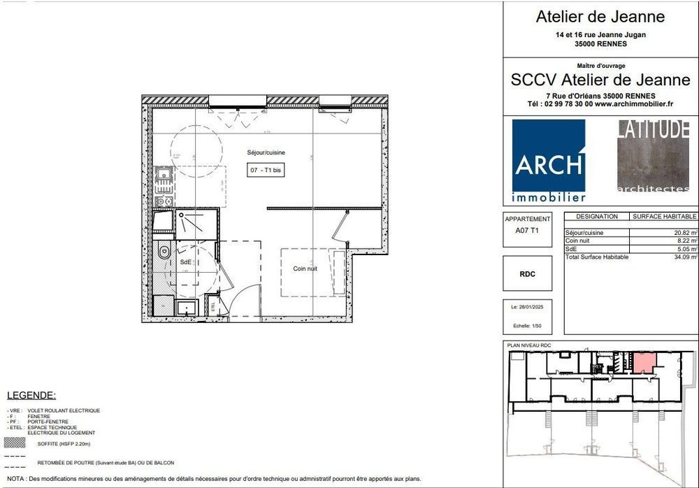 Appartements neufs   Rennes (35000)