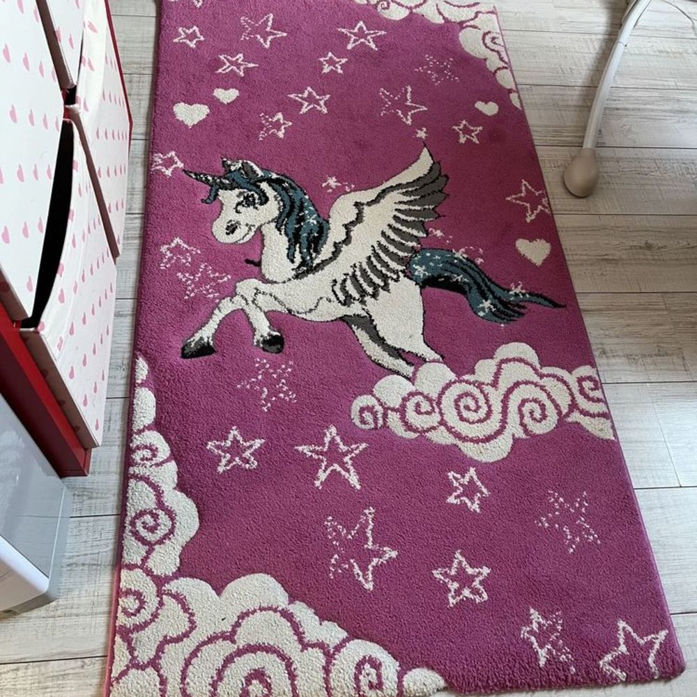 Tapis licorne Décoration