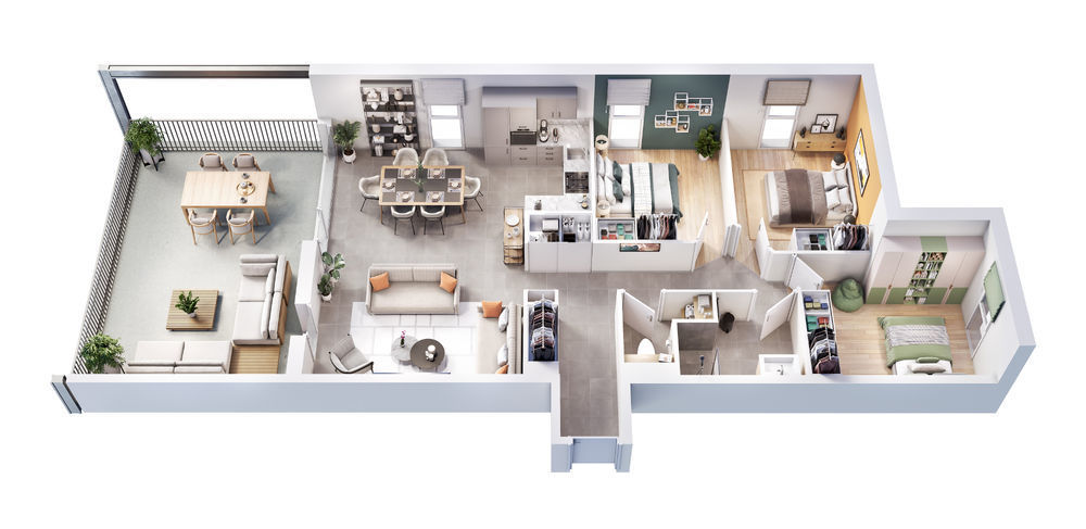 Appartements neufs   La Primaube (12450)