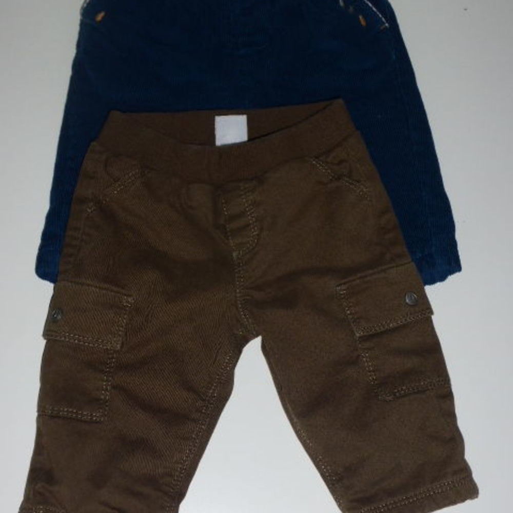 Lot de 2 pantalons hiver 3 mois Petit Bateau et Sergent Majo Vêtements enfants