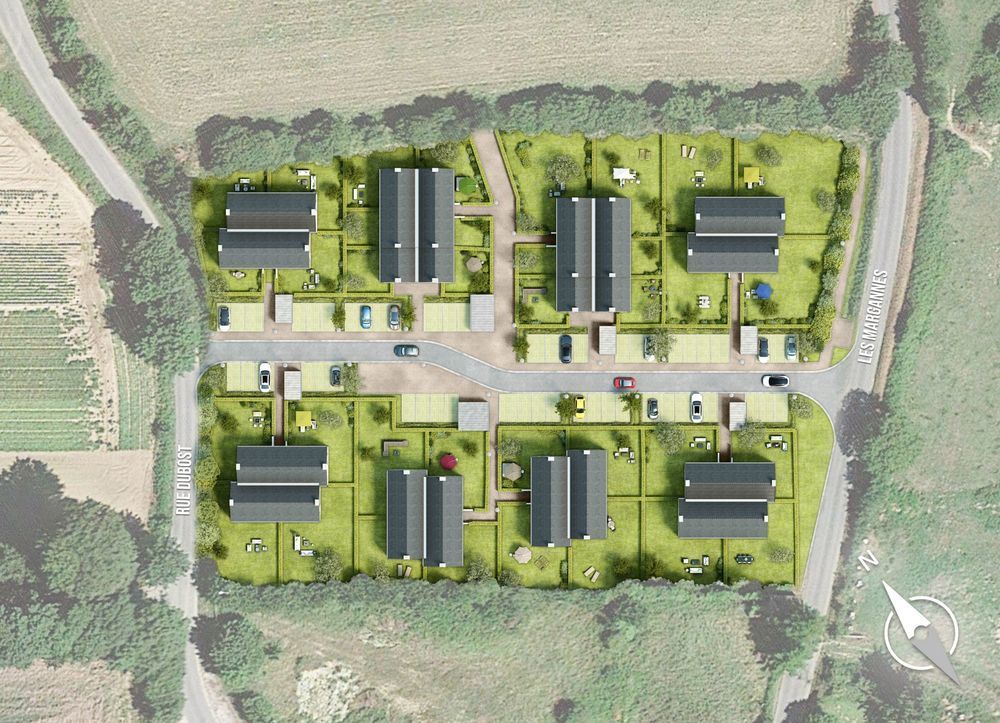 Appartements neufs   �queurdreville-Hainneville (50120)