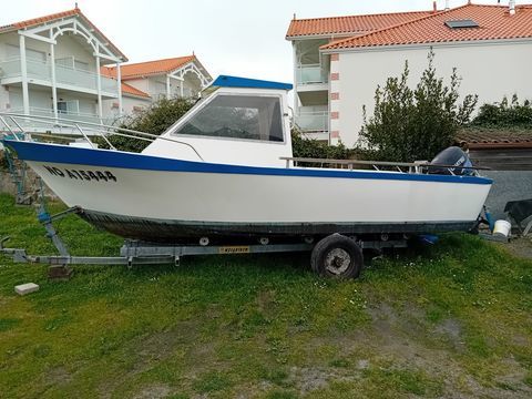 Bateaux &agrave; moteur P&ecirc;che-promenade 1994 occasion Pornic 44210