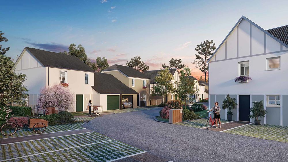 Maisons neuves   Hauteville-sur-Mer (50590)