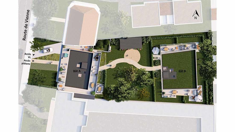 Appartements neufs   V�nissieux (69200)