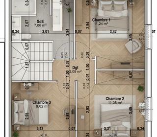  Terrain � vendre 85 m� La londe-les-maures