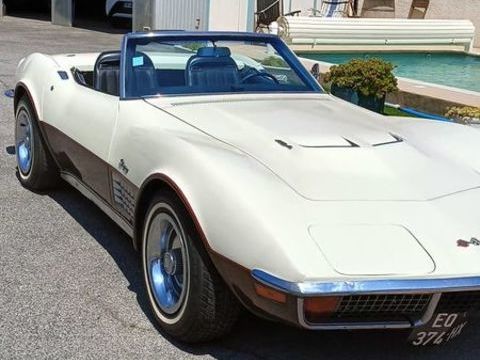 Corvette Divers V8 454 cabriolet boite automatique 1971 occasion Canet-en-Roussillon 66140