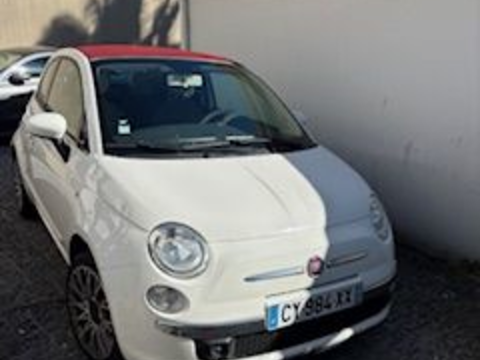 Fiat 500 C 500C 1.2 8V 69 ch Lounge 2013 occasion Villenave-d'Ornon 33140