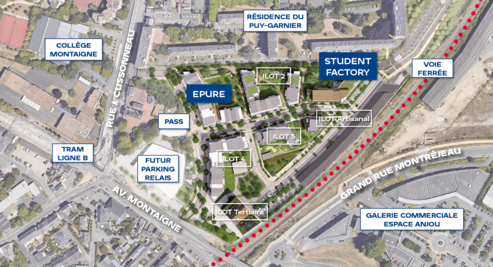 Appartements neufs   Angers (49100)