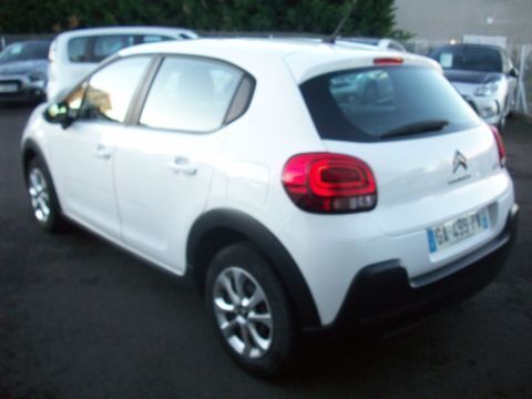 Citro&euml;n C3 SOCIETE BLUEHDI 100 S&S BVM6 FEEL 2021 occasion Riom 63200