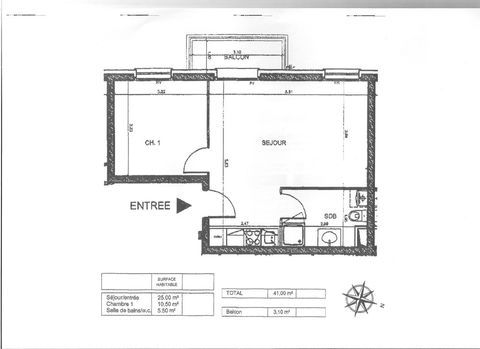  Appartement � louer 