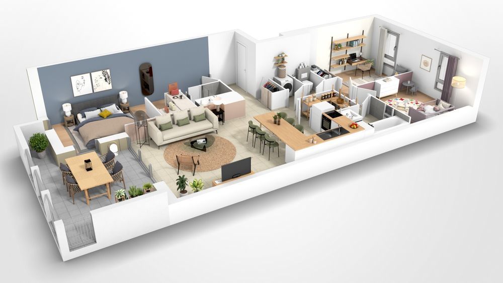 Appartements neufs   �chirolles (38130)