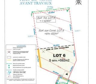  Terrain � vendre 592 m�