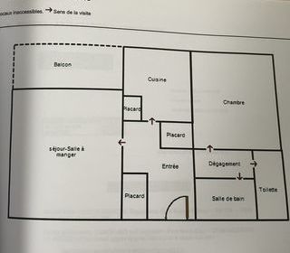  Appartement � vendre 2 pi�ces 48 m�