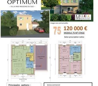  Villa � vendre 4 pi�ces 75 m�