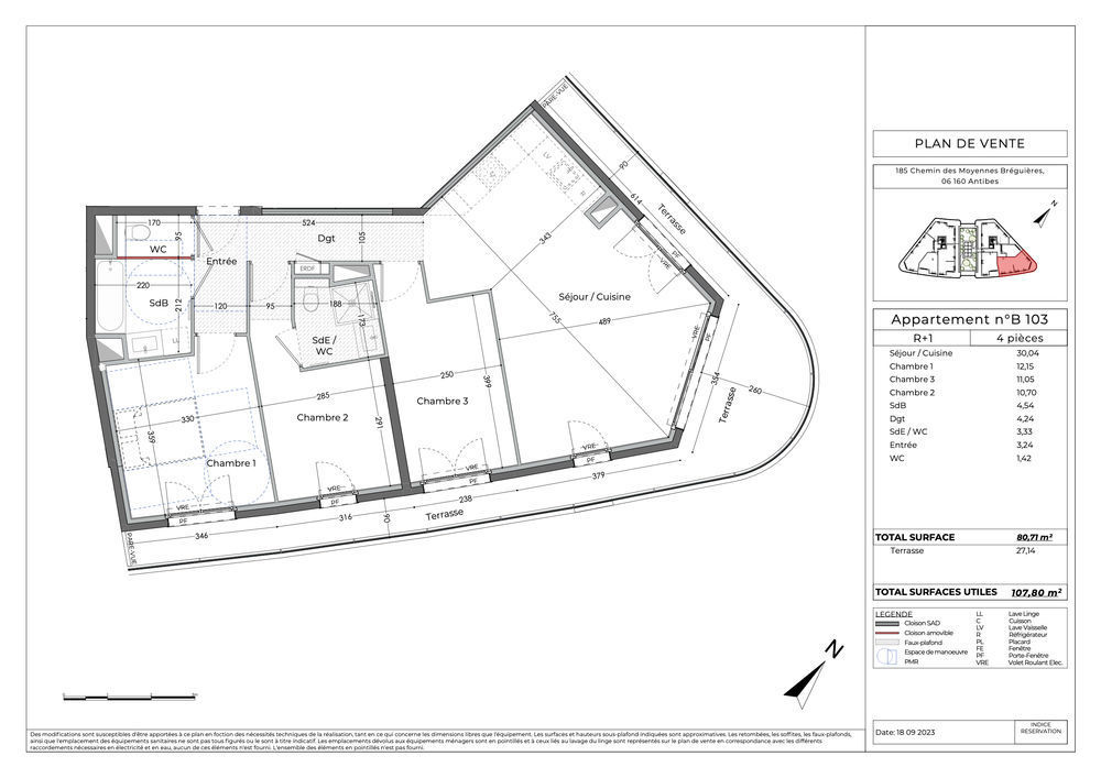 Appartements neufs   Antibes (06600)
