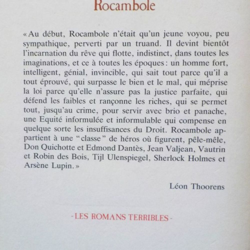 ROCAMBOLE L'H&eacute;ritage myst&eacute;rieux T2 de PONSON DU TERRAIL Livres et BD