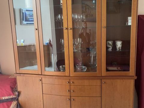 Buffet vitrine en bois 60 Bordeaux (33)