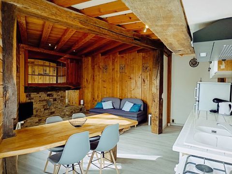   Appartement meubl� 3 pi�ces style chalet. Centre d'Eteaux Appartement - 3 pi�ce(s) - 66 m�