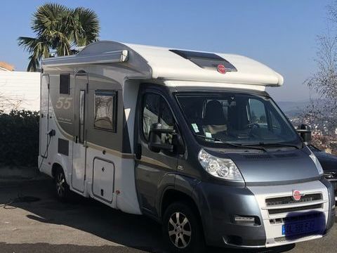 B&Uuml;RSTNER Camping car 2014 occasion Saint-Chamond 42400