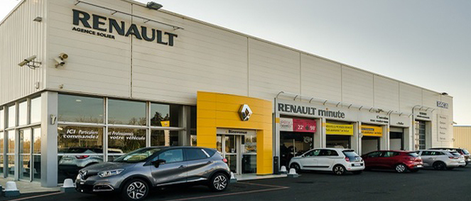  GARAGE SOLIER, concessionnaire 34