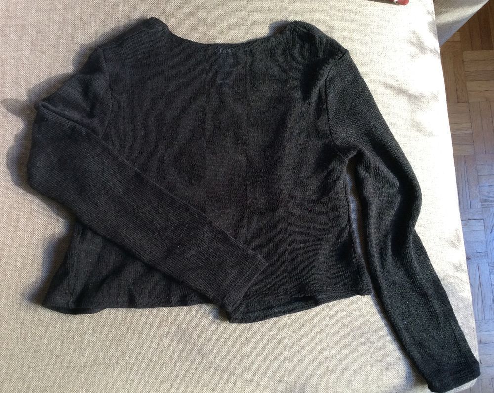 Gilet / Veste maille noir - Taille 140 (10 ans) - NEUF Vêtements enfants