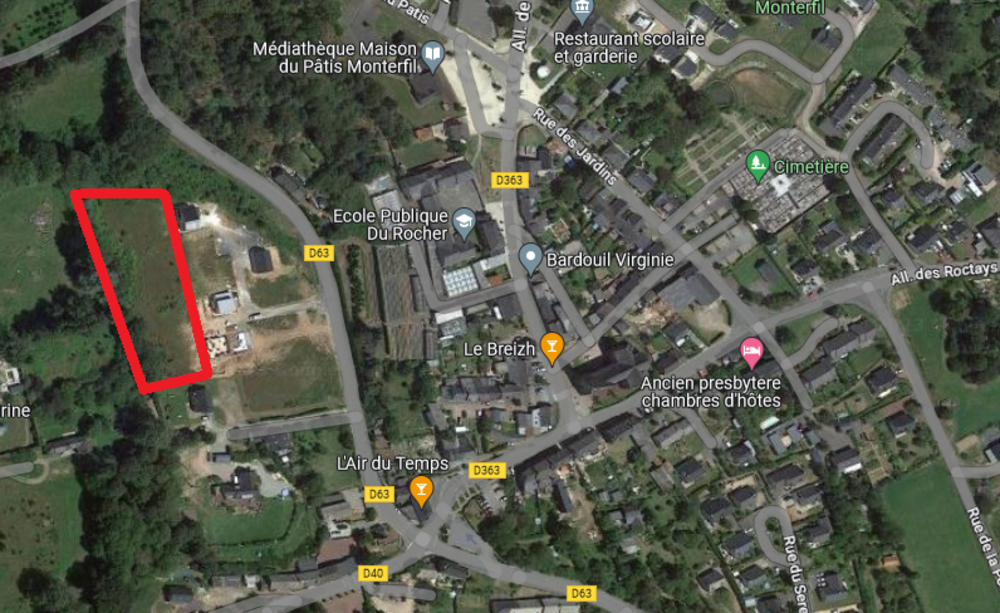 Terrains � batir   Monterfil (35160)