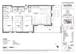  Appartement � vendre 4 pi�ces 86 m�