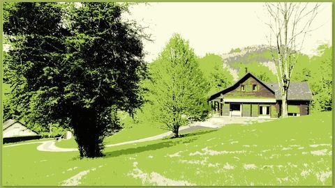   Grand chalet lumineux, garage ind�pendant, grand terrain arb Chalet - 5 pi�ce(s) - 150 m�