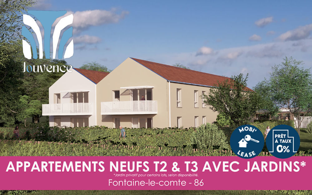 Appartements neufs   Fontaine-le-Comte (86240)