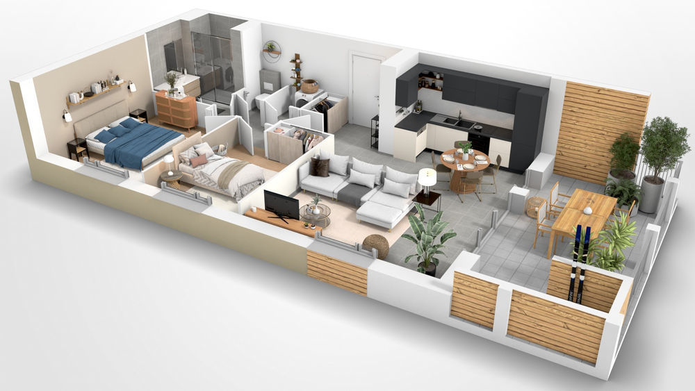 Appartements neufs   chirolles (38130)