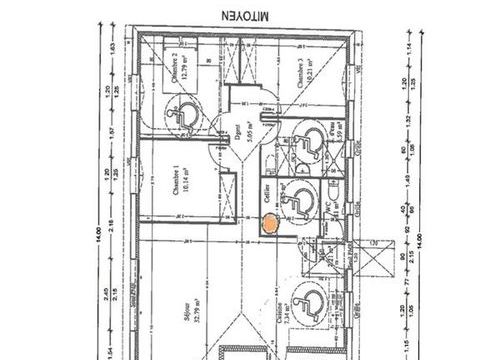   Maison T4 Maison - 4 pi�ce(s) - 93 m�