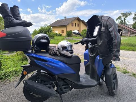 Scooter YAMAHA 2017 occasion La Tour 74250