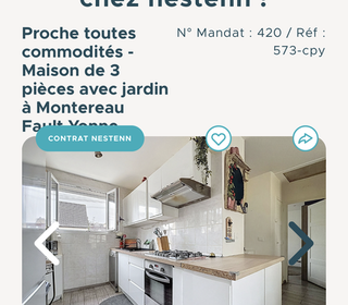  Maison � vendre 3 pi�ces 50 m�